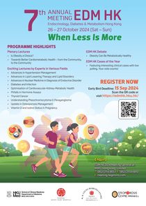 7th Annual Meeting of Endocrinology, Diabetes & Metabolism Hong Kong (EDM HK 2024)